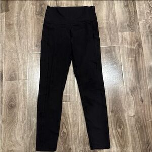 Aerie Offline Black High-Waisted Leggings